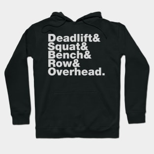 deadlift squat Hoodie